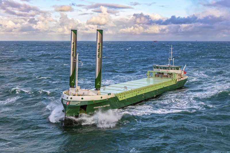 Japanese Shipowner Nissen Kaiun Takes Stake in Dutch Wind-Assist Pioneer Econowind